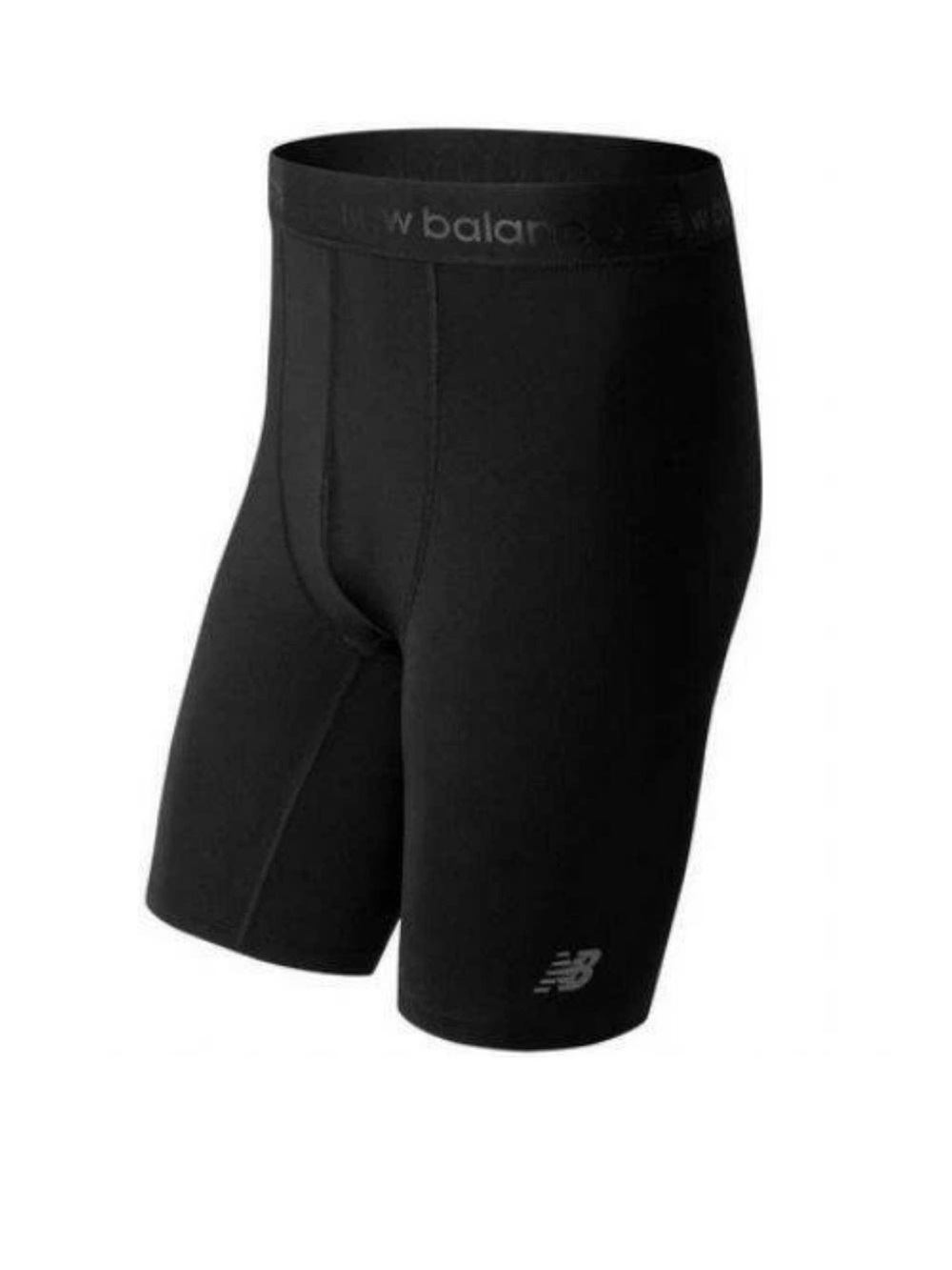 New Balance Black Fitted Base Compression Shirt - Men's